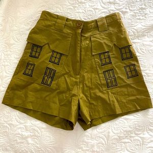 Samantha Pleet High-Waisted Shorts - Size 2